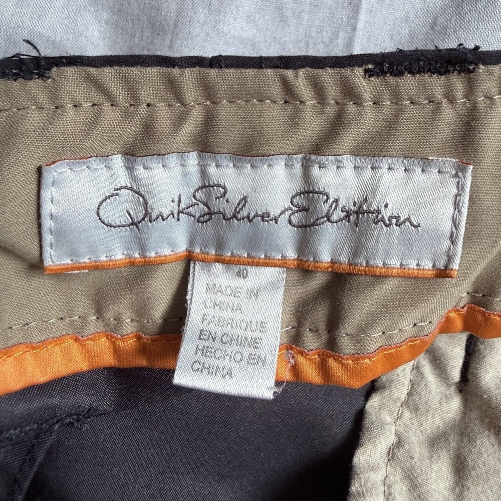 Quiksilver Shorts Mens 40 Gray Cargo Regular Fit Casual Pockets Outdoor Summer - Picture 4 of 5
